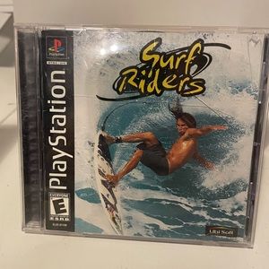 PlayStation 1 Surf riders game